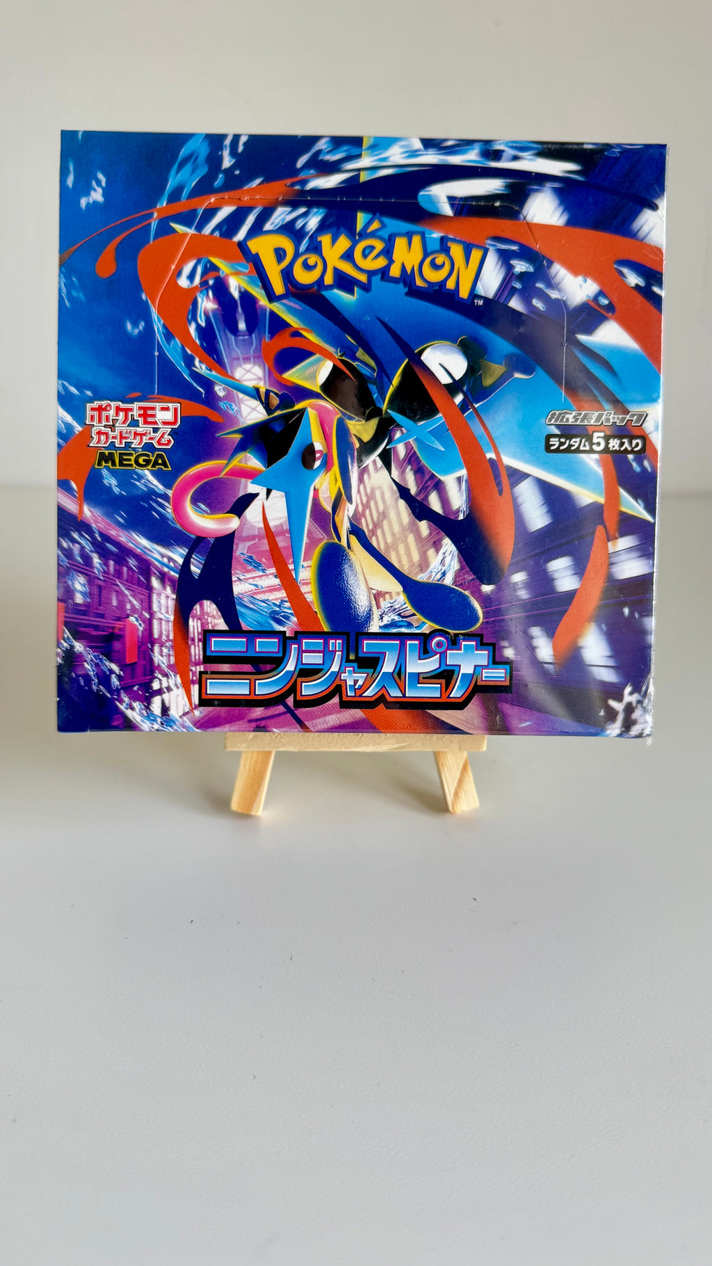 Pokémon Card Game M4 Ninja Spinner Booster Box - Japanese - Factory Sealed