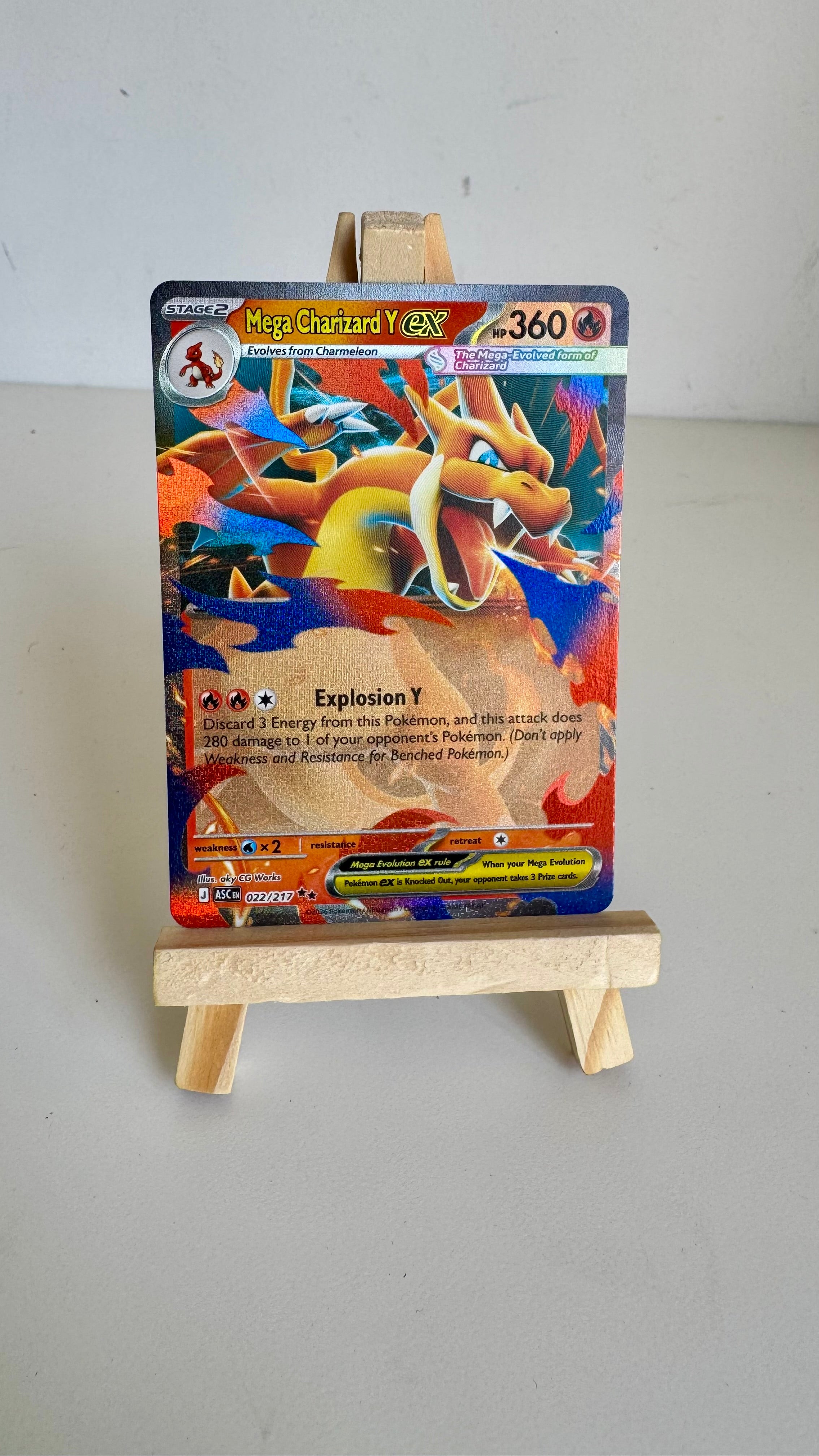 Mega Charizard Y ex #022/217 - Ascended Heroes