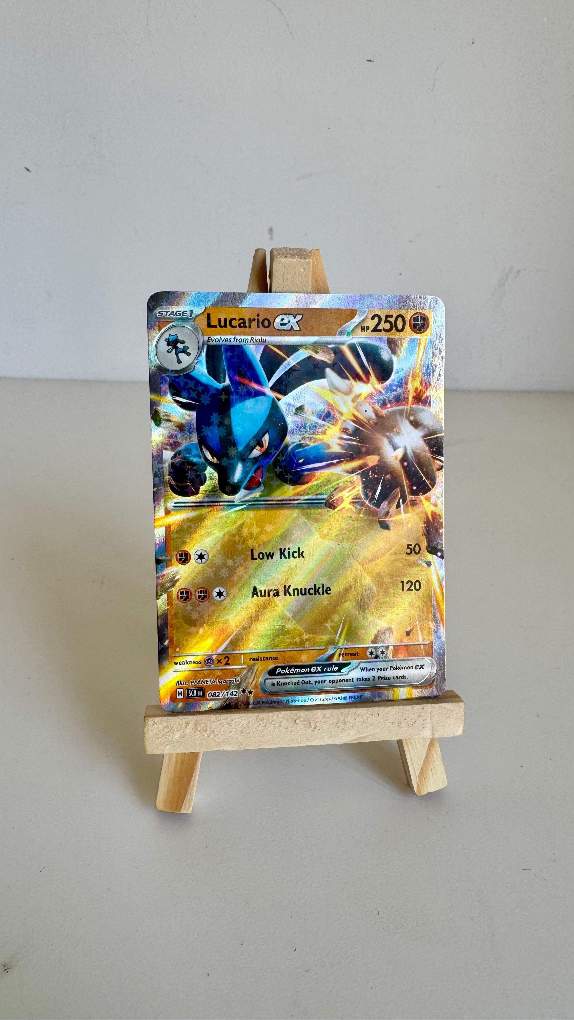 Lucario ex #082/142 - Stellar Crown