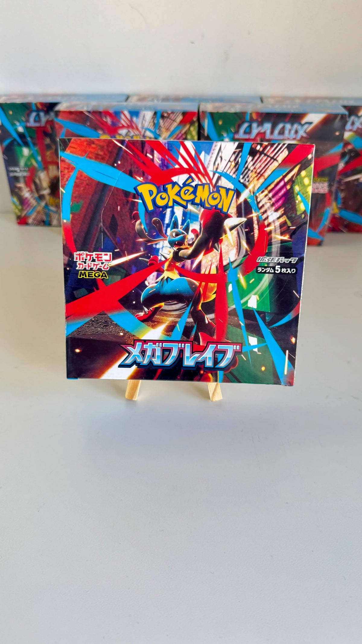 Pokémon Card Game M1L Mega Brave Booster Box - Japanese - Factory Sealed