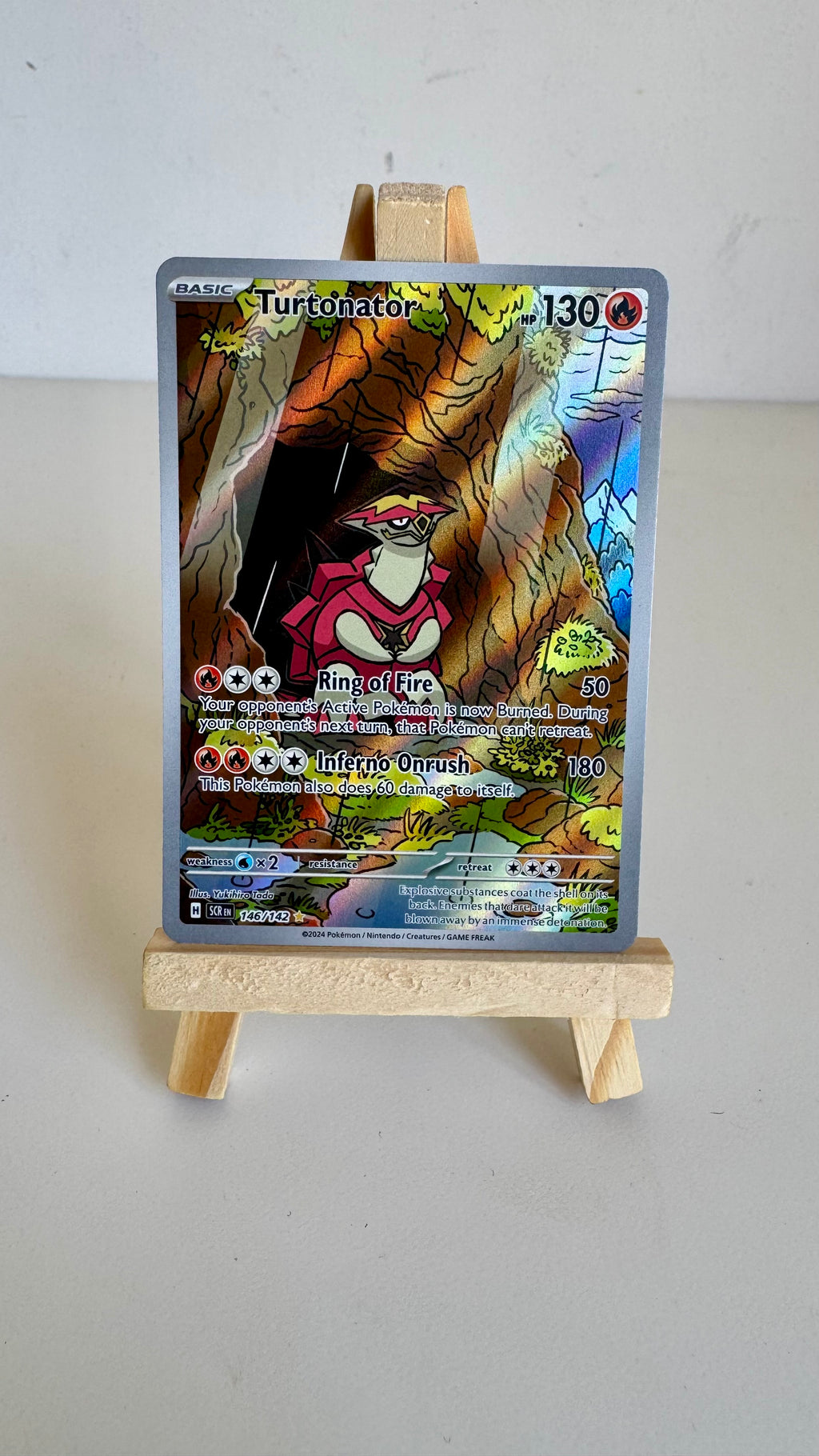 Turtonator #146/142 - Stellar Crown Illustration Rare