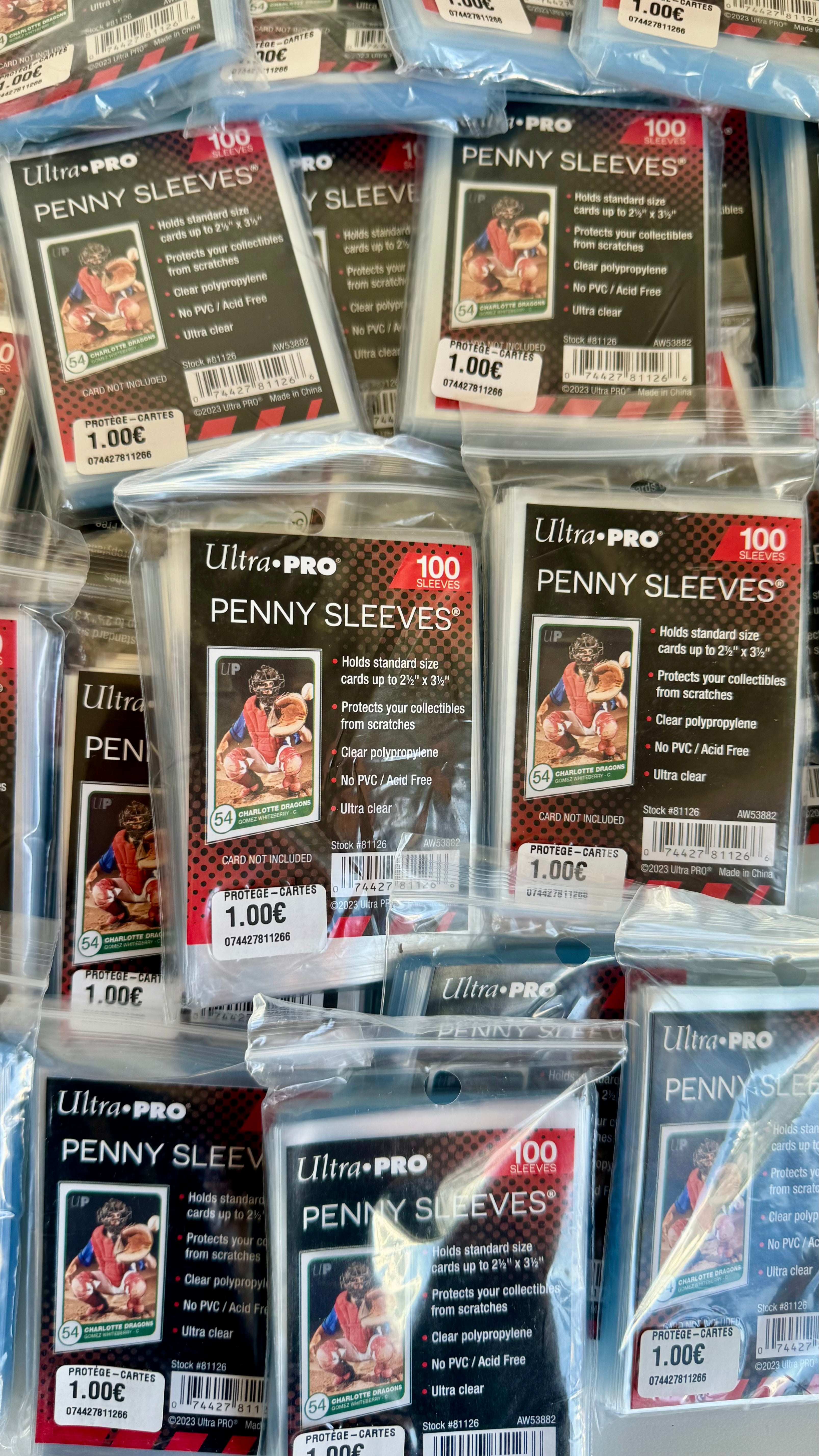 Ultra Pro Penny Sleeves for Thick Cards - Pack of 100