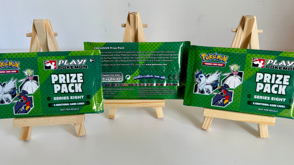 Pokémon TCG Prize Pack Series Eight - Play! Pokémon Exclusive