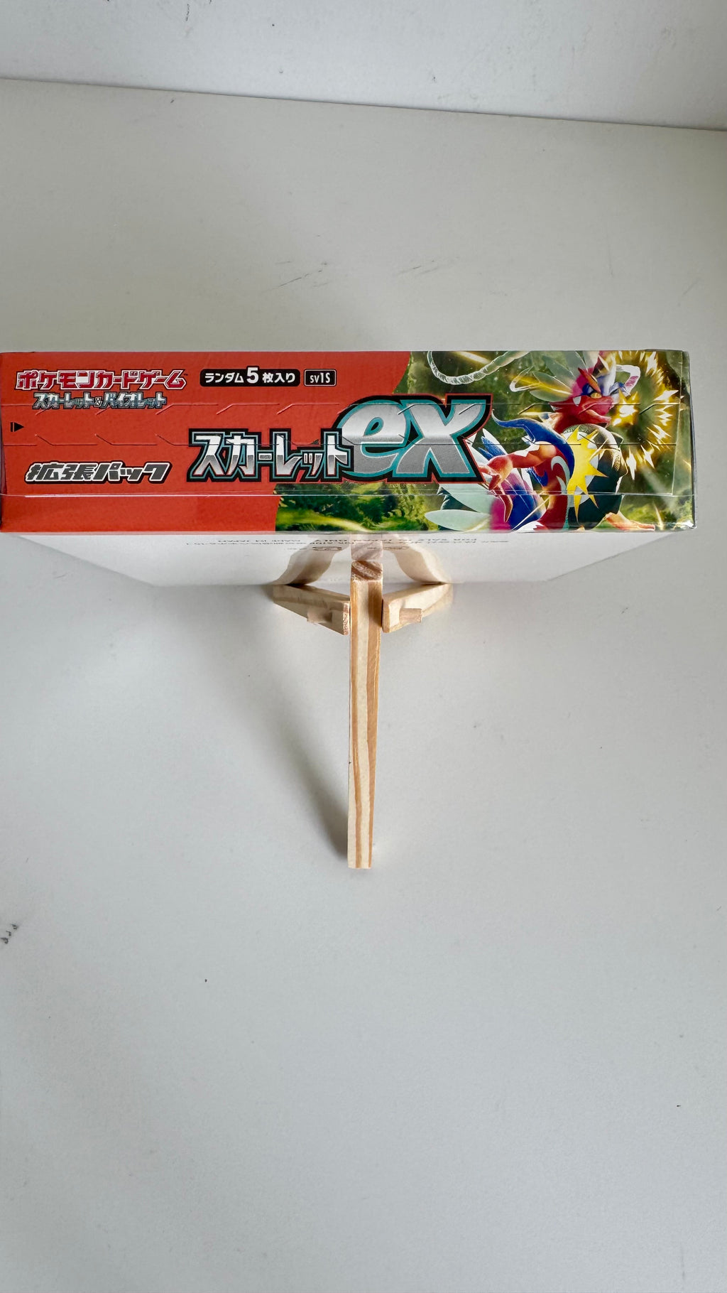 Pokémon Card Game SV1S Scarlet ex Booster Box - Japanese - Factory Sealed
