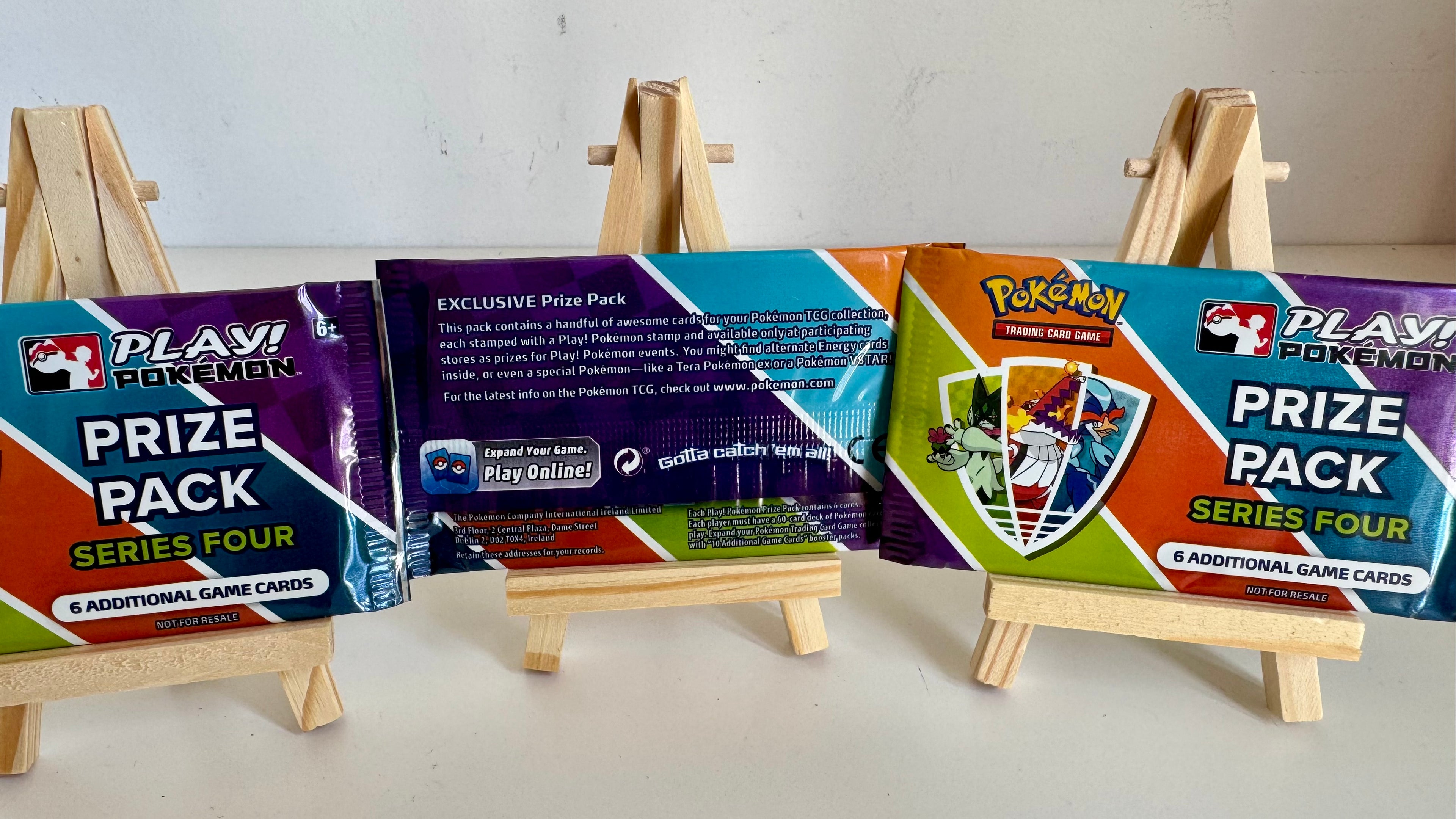 Pokémon TCG Prize Pack Series Four - Play! Pokémon Exclusive