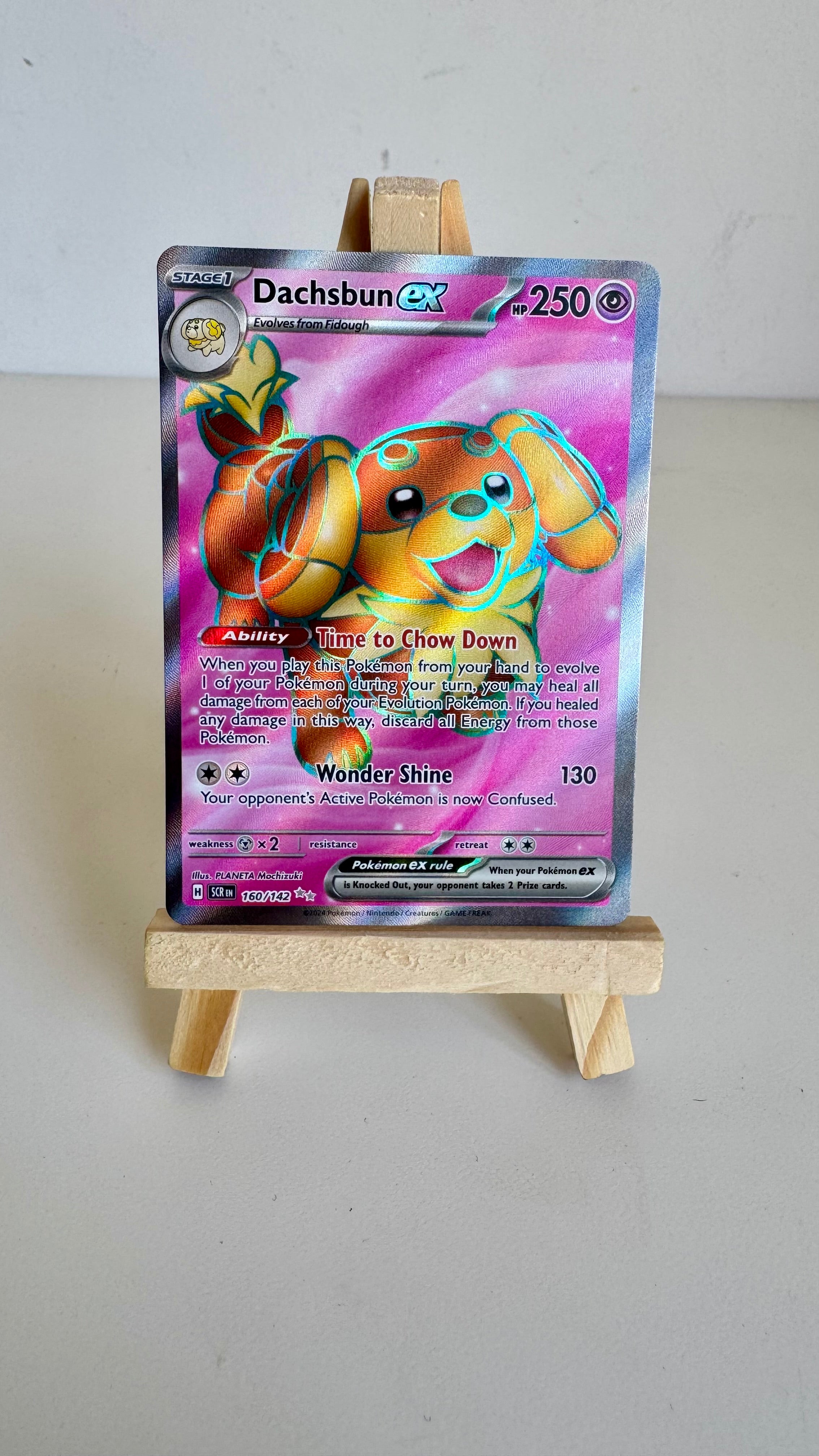 Dachsbun ex #160/142 - Stellar Crown Special Illustration Rare