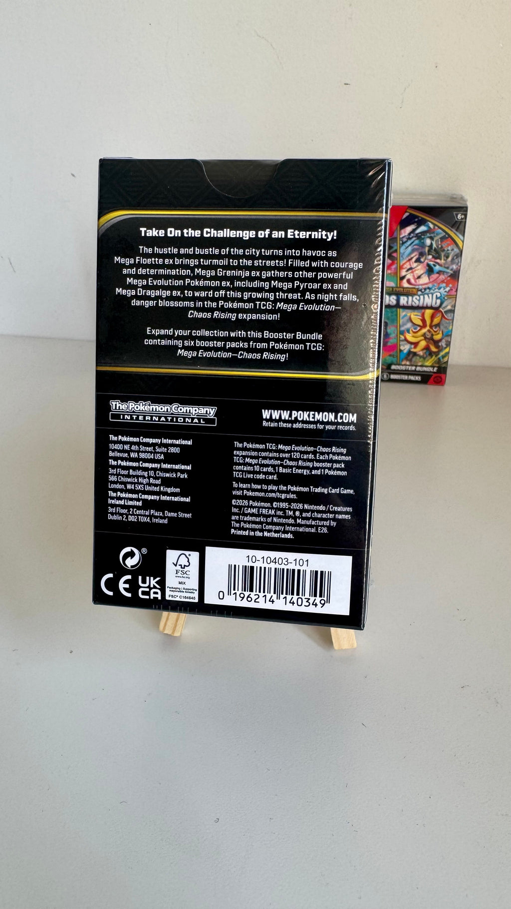 Pokémon TCG Mega Evolution: Chaos Rising Booster Bundle - Factory Sealed
