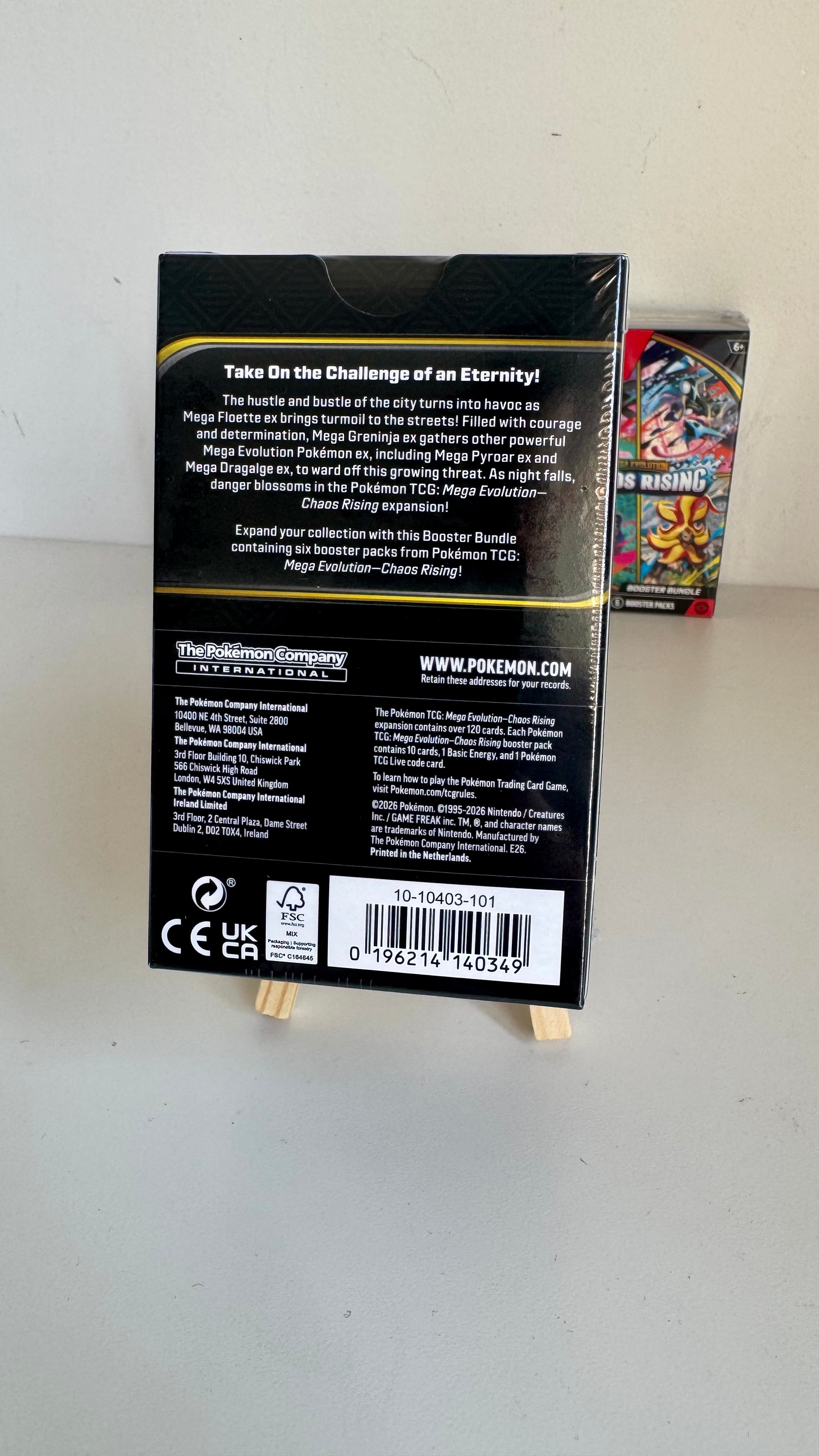 Pokémon TCG Mega Evolution: Chaos Rising Booster Bundle - Factory Sealed
