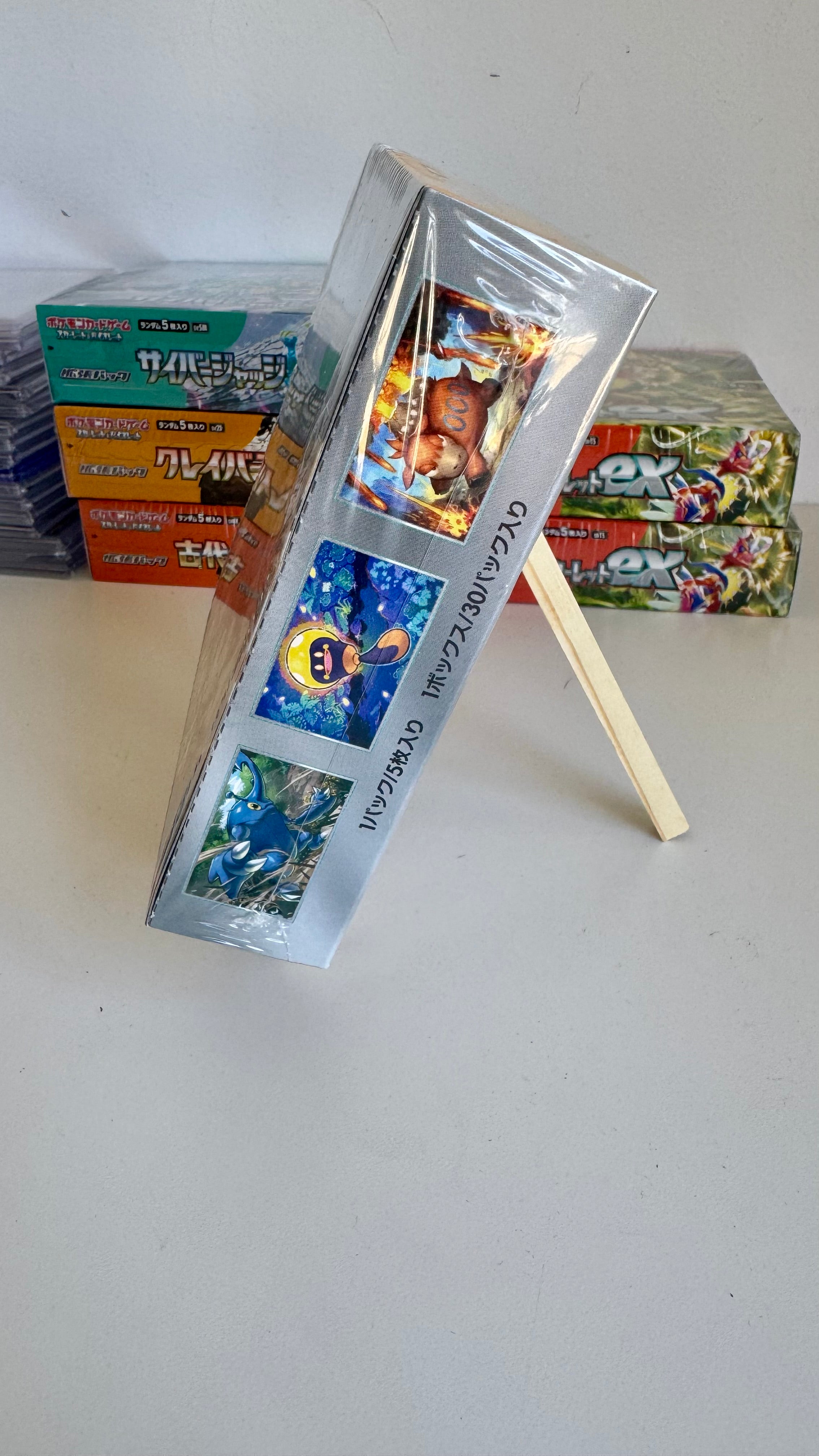 Pokémon Card Game SV2D Clay Burst Booster Box - Japanese - Factory Sealed