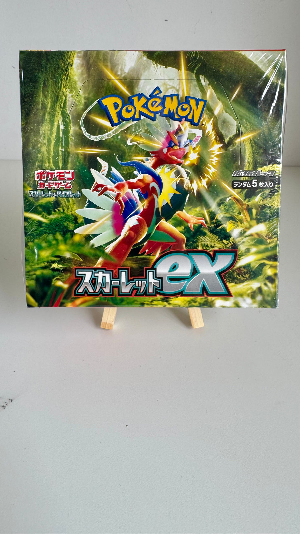 Pokémon Card Game SV1S Scarlet ex Booster Box - Japanese - Factory Sealed