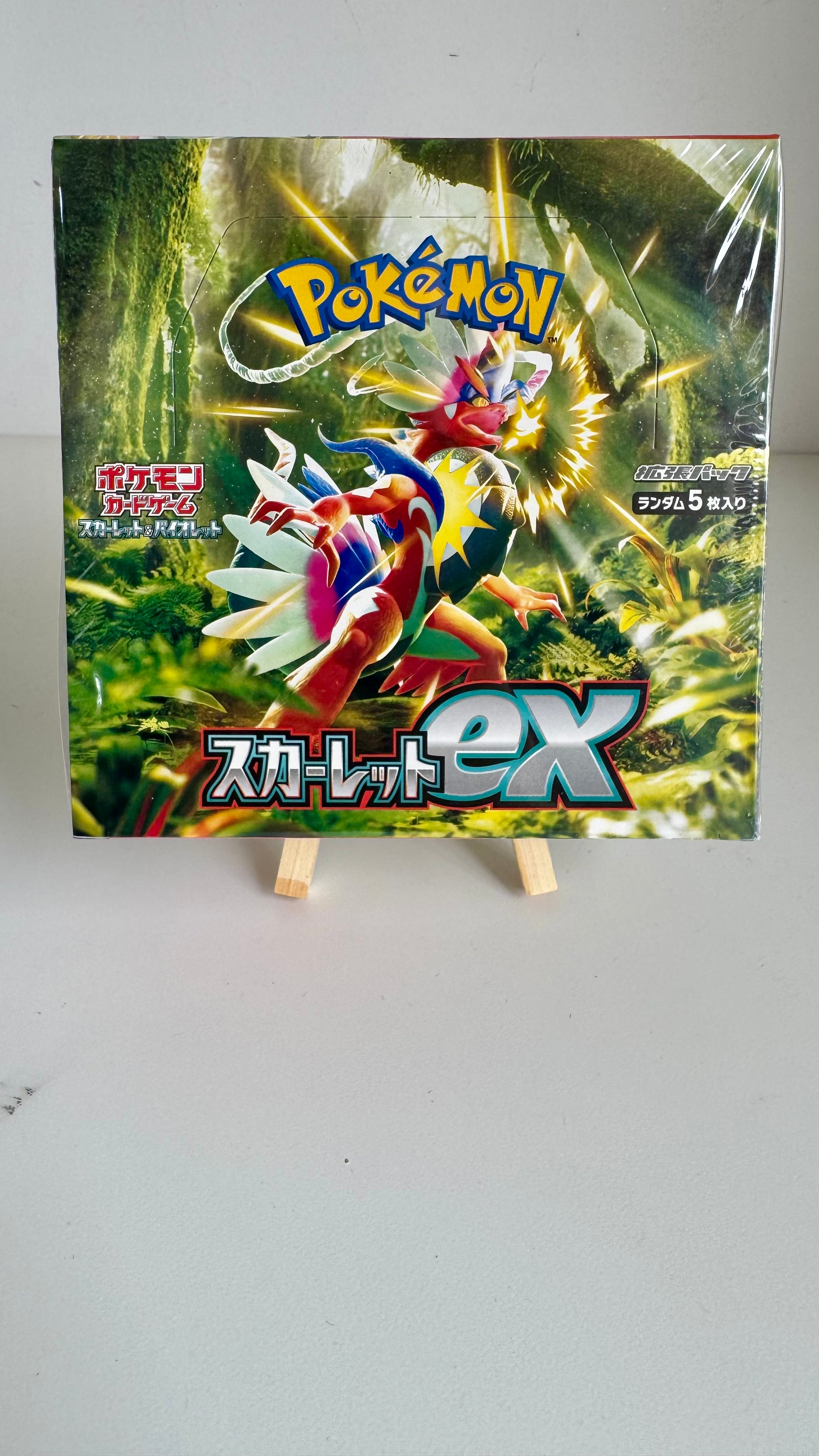 Pokémon Card Game SV1S Scarlet ex Booster Box - Japanese - Factory Sealed