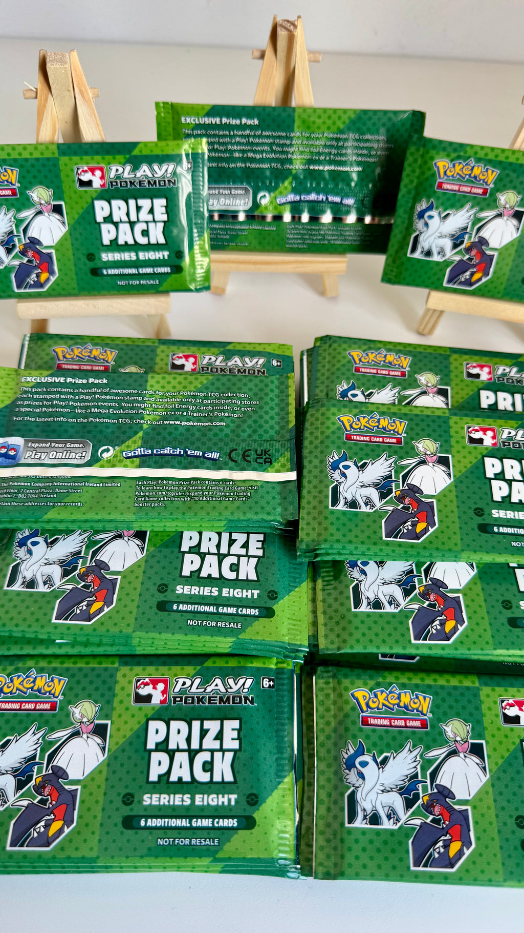 Pokémon TCG Prize Pack Series Eight - Play! Pokémon Exclusive