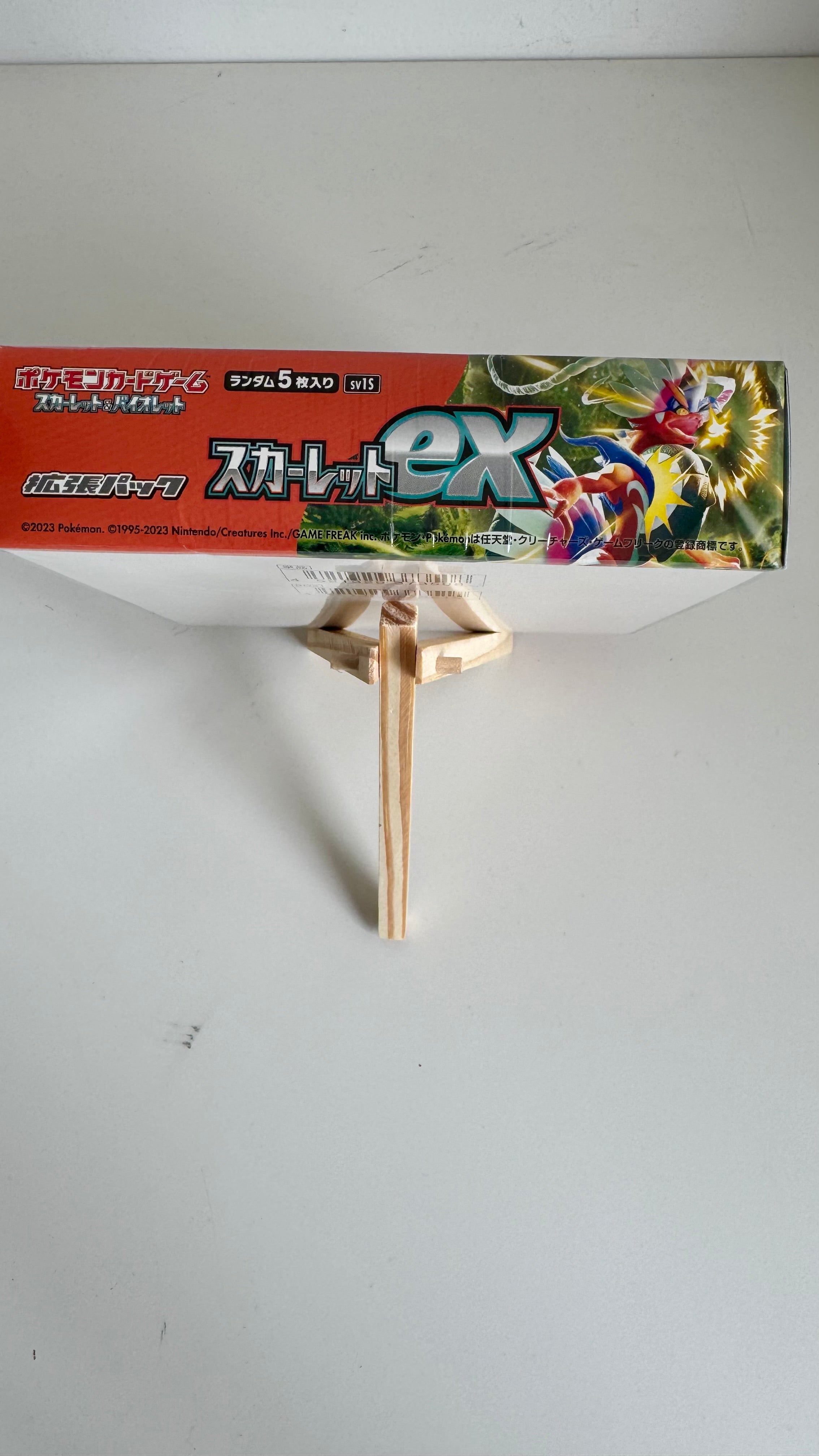 Pokémon Card Game SV1S Scarlet ex Booster Box - Japanese - Factory Sealed