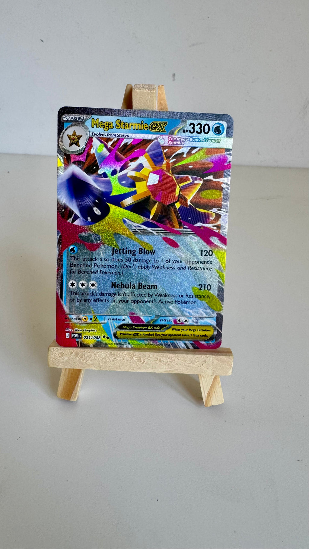 Mega Starmie ex #021/088 - Perfect Order