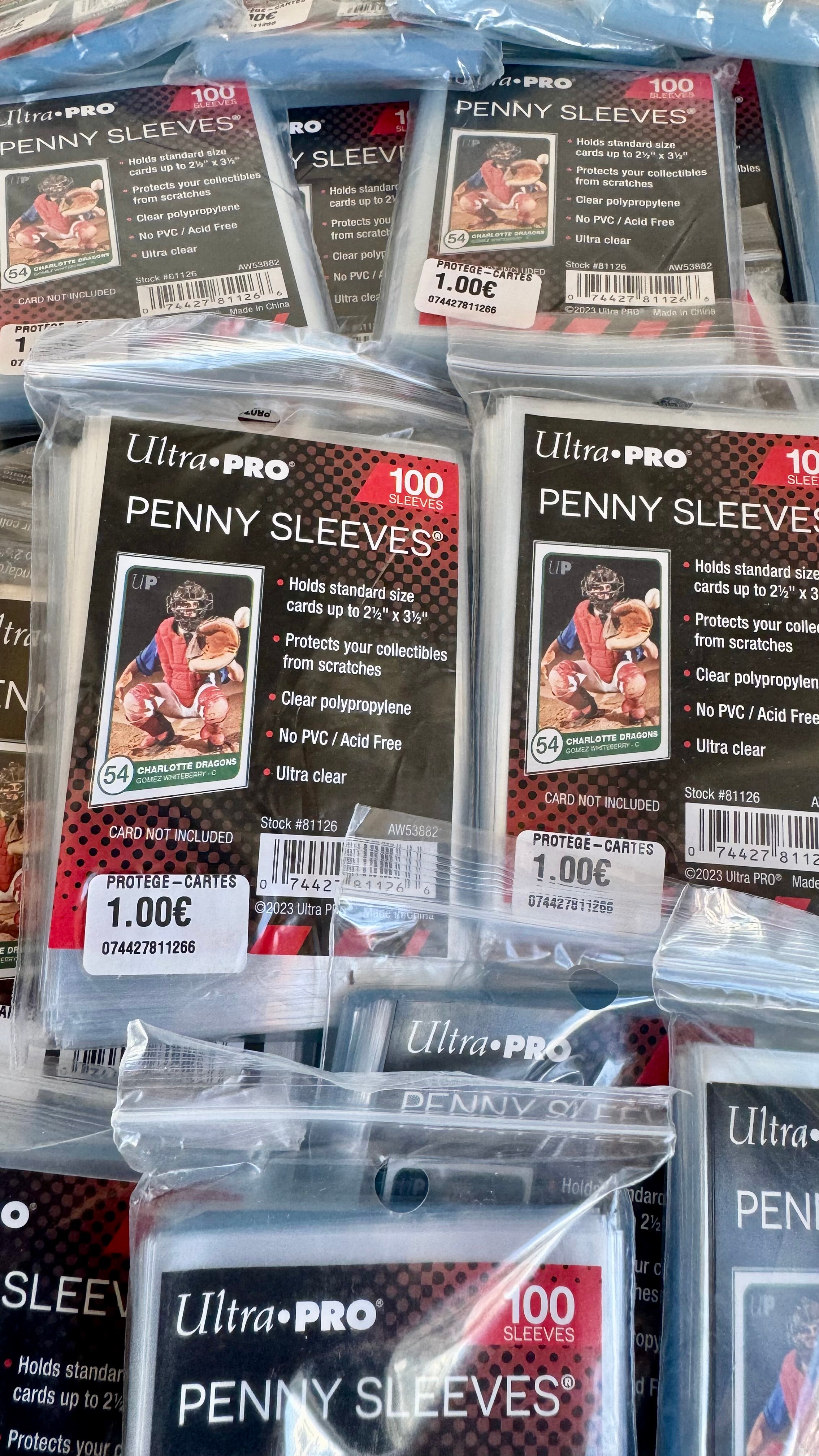 Ultra Pro Penny Sleeves for Thick Cards - Pack of 100