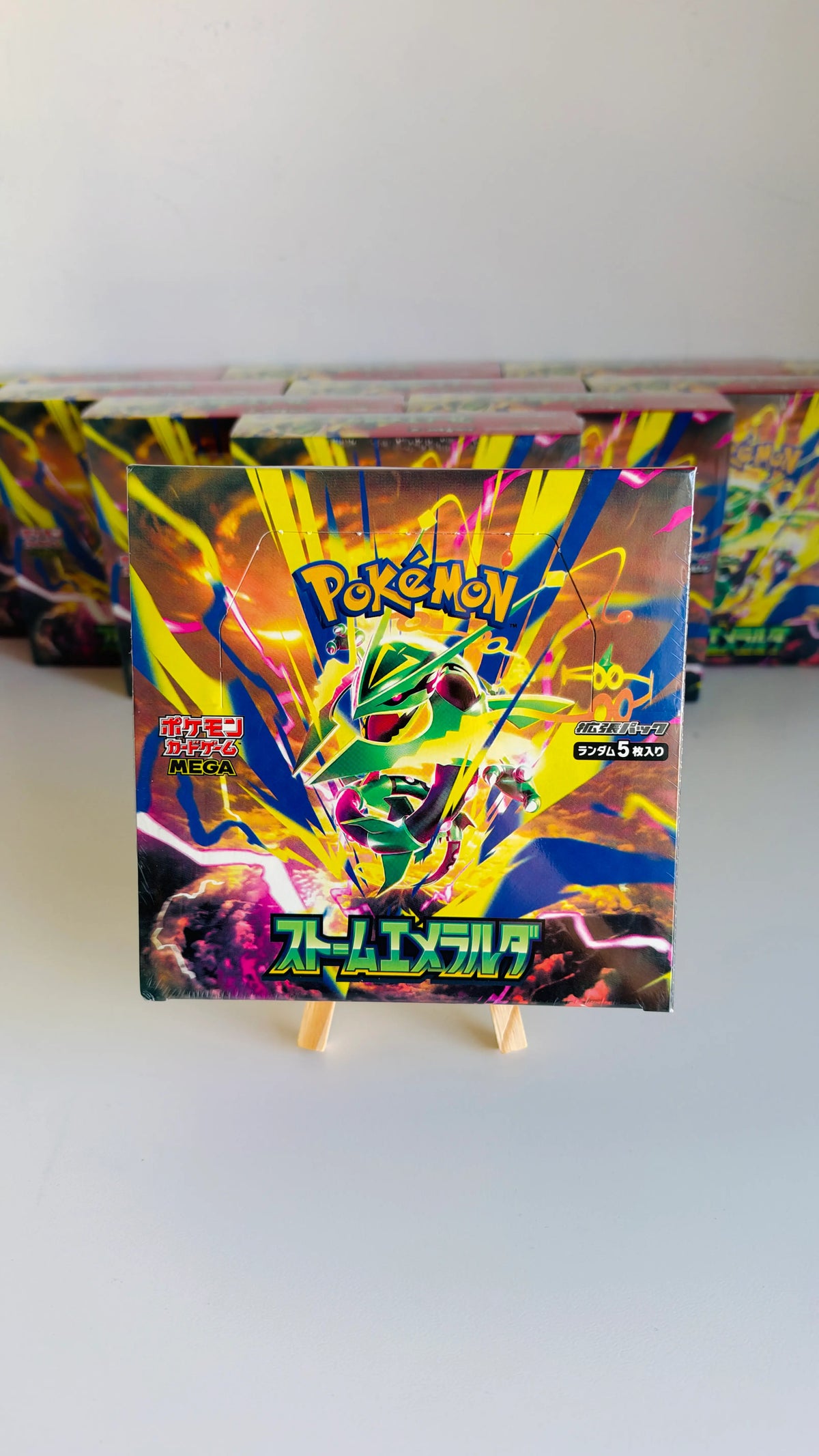 Pokémon Card Game M6 Storm Emeralda Booster Box - Japanese - Factory Sealed