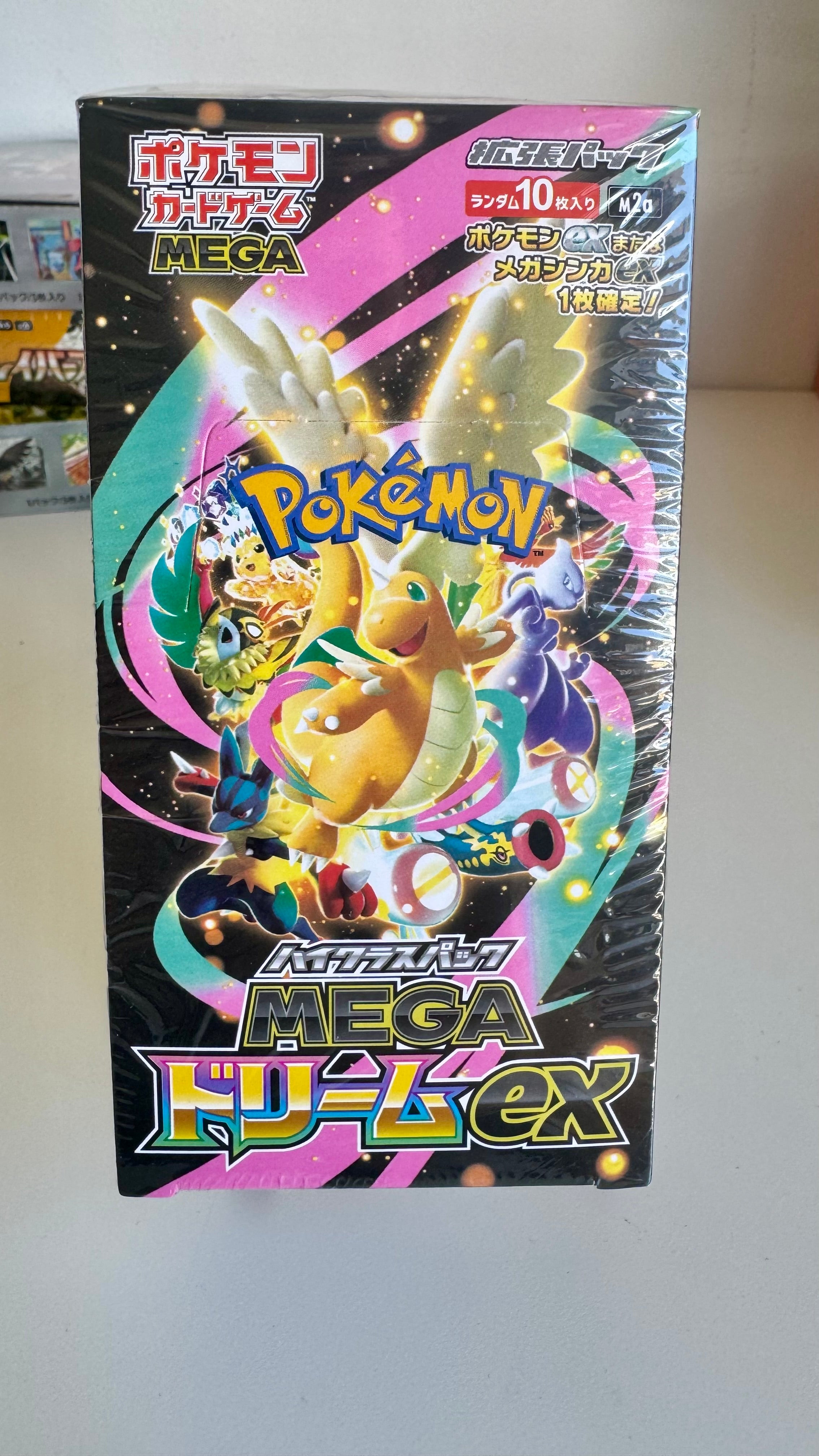 Pokémon Card Game M2A MEGA Dream EX Booster Box - Japanese - Factory Sealed