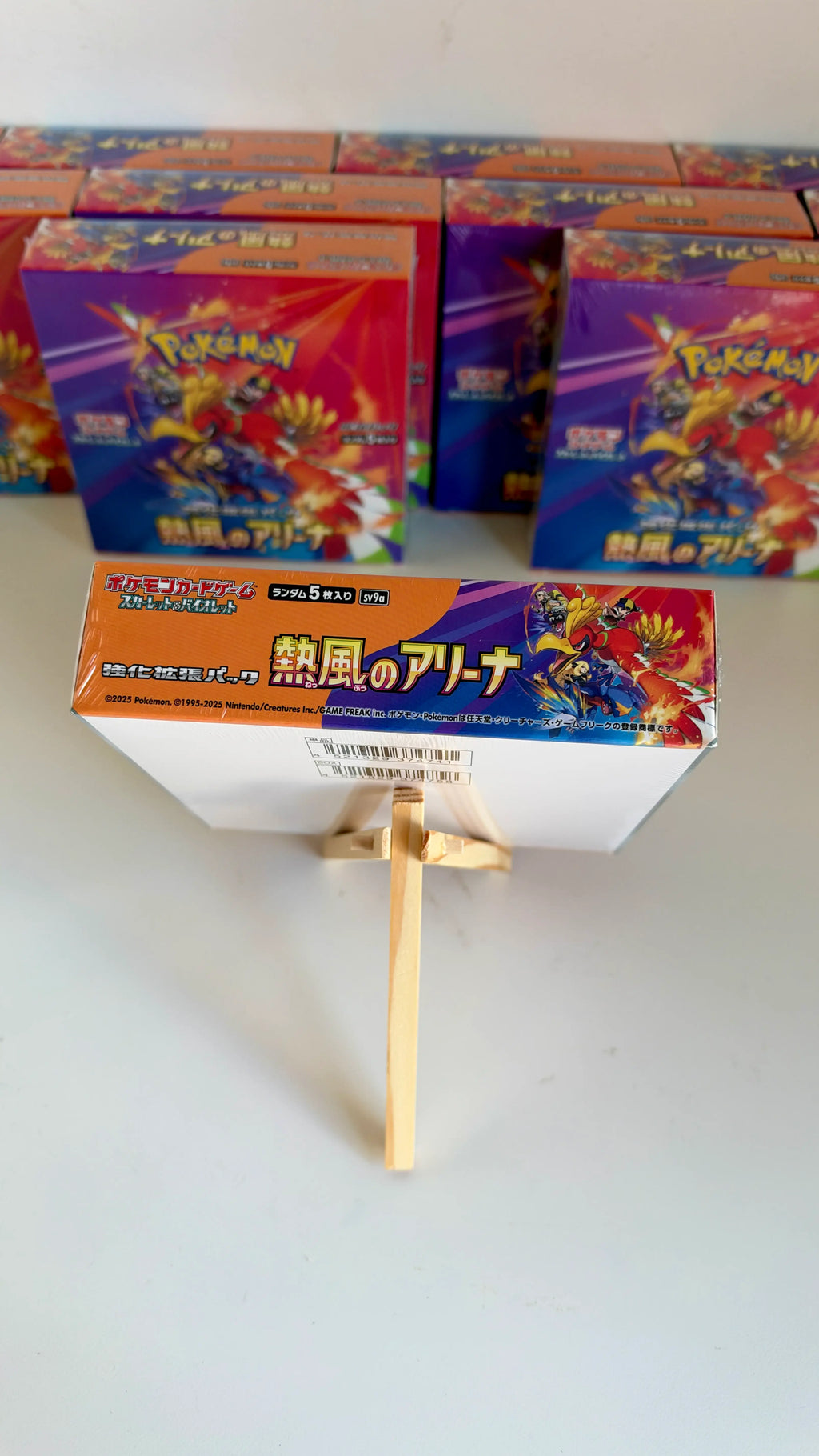 Pokémon TCG Japanese – Heat Wind Arena (sv9a) Booster Box – Sealed