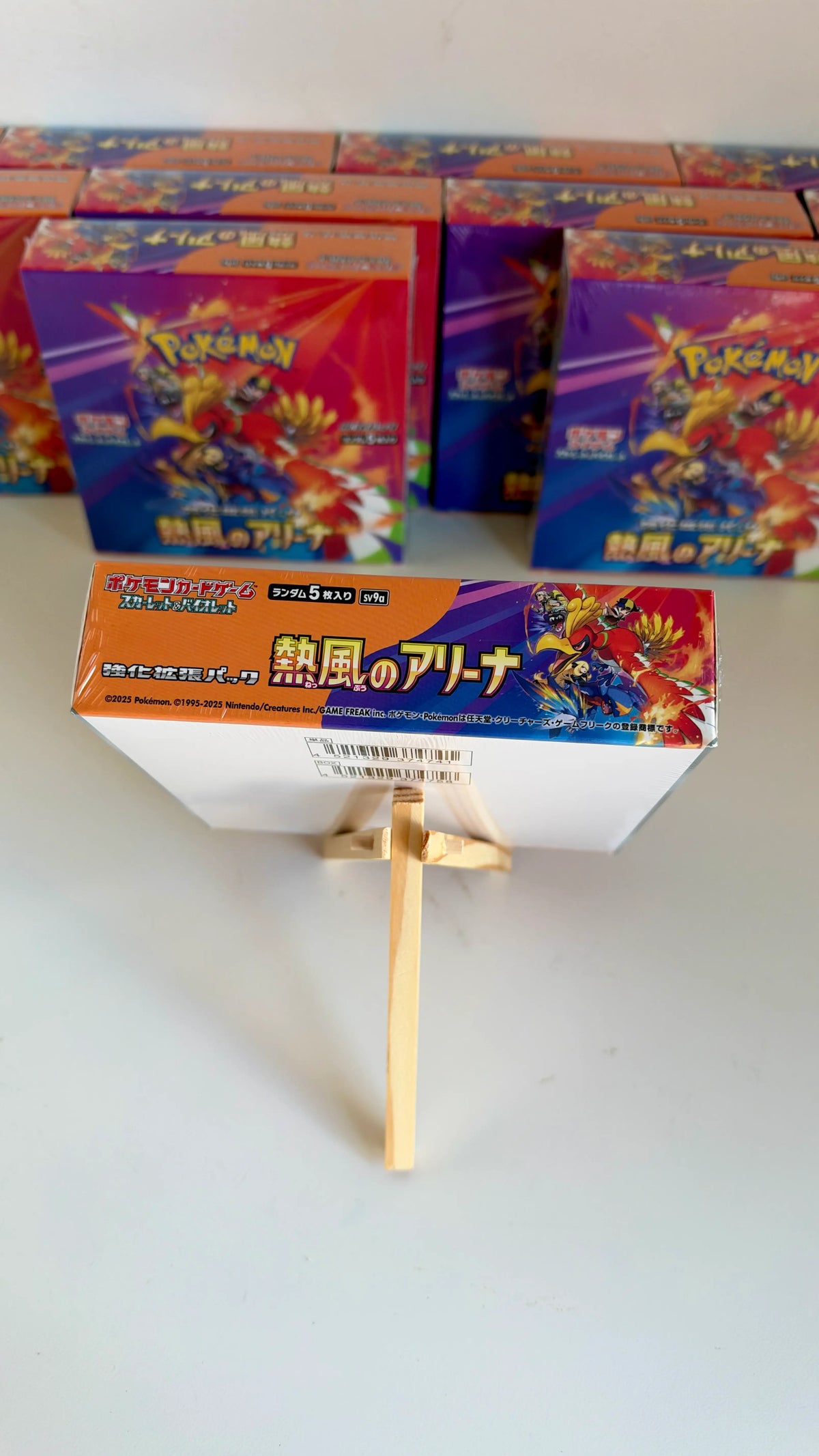 Pokémon TCG Japanese – Heat Wind Arena (sv9a) Booster Box – Sealed