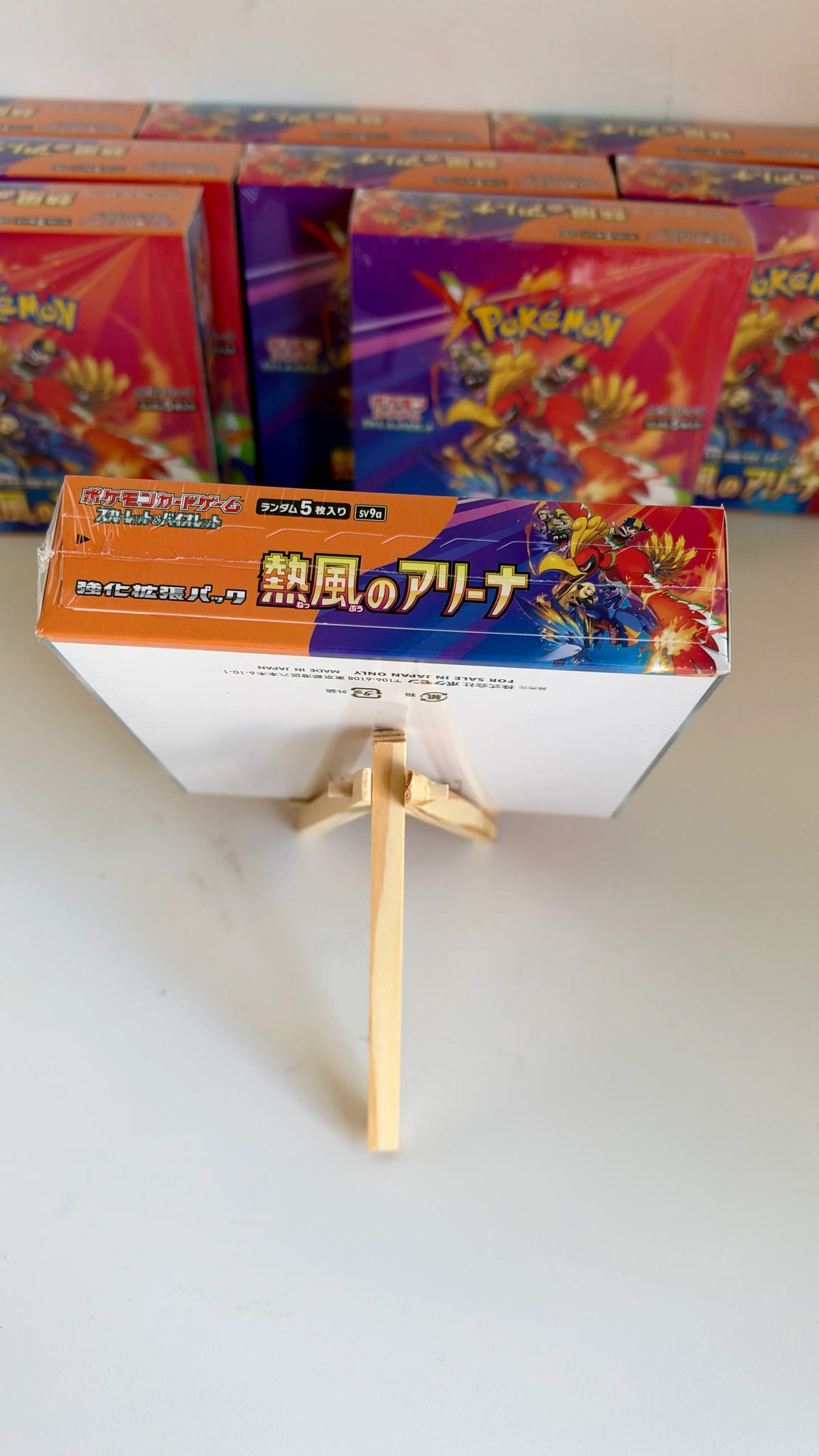 Pokémon TCG Japanese – Heat Wind Arena (sv9a) Booster Box – Sealed
